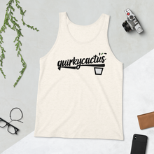 Load image into Gallery viewer, &quot;Quirky Cactus&quot; Cactus Pot Text Tank Top
