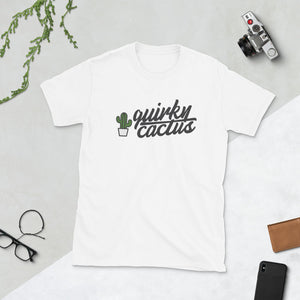 "Quirky Cactus" OG Cactus Text T-Shirt