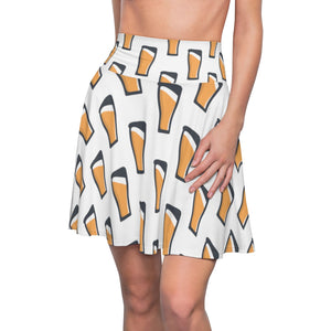 "99 Pints of Beer" All-Over Polka Beer Pint Skater Skirt