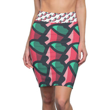 Load image into Gallery viewer, &quot;I&#39;m So Chilli&quot; All-Over Chilli Pencil Skirt