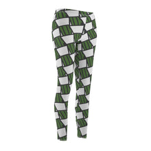 Load image into Gallery viewer, &quot;Quirky Cactus&quot; All-Over Checkered OG Cactus Pot Leggings