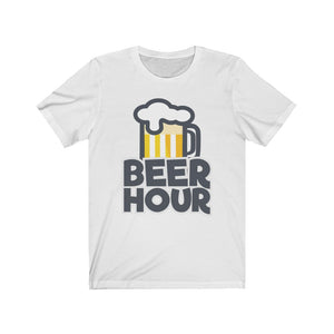 "Beer Hour" Beer Mug Text T-Shirt