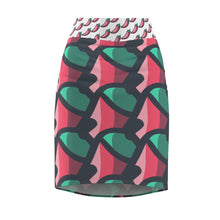 Load image into Gallery viewer, &quot;I&#39;m So Chilli&quot; All-Over Chilli Pencil Skirt