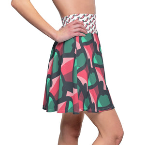 "I'm So Chilli" All-Over Chilli Skater Skirt