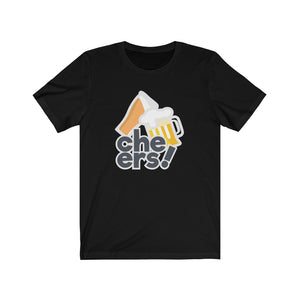 "Cheers" Beer Pint Beer Mug Text T-Shirt