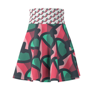 "I'm So Chilli" All-Over Chilli Skater Skirt