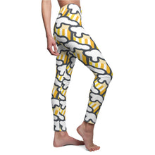 Load image into Gallery viewer, &quot;Beer Mug Tiles&quot; All-Over Beer Mug Leggings