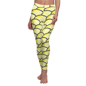 "Lemon Tiles" All-Over LemonLeggings