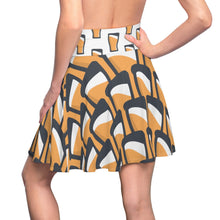 Load image into Gallery viewer, &quot;Beer Pint Tiles&quot; All-Over Beer Pint Skater Skirt