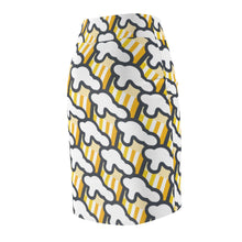 Load image into Gallery viewer, &quot;Beer Mug Tiles&quot; All-Over Beer Mug Pencil Skirt