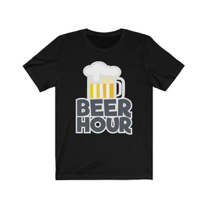 "Beer Hour" Beer Mug Text T-Shirt