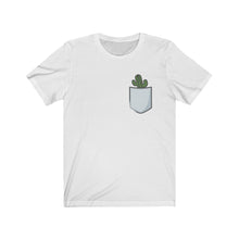 Load image into Gallery viewer, &quot;Quirky Cactus In My Pocket&quot; Fake Pocket T-Shirt