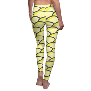 "Lemon Tiles" All-Over LemonLeggings