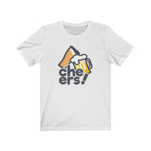 Load image into Gallery viewer, &quot;Cheers&quot; Beer Pint Beer Mug Text T-Shirt