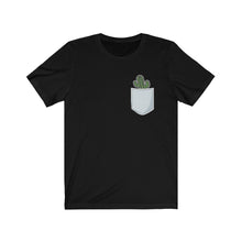 Load image into Gallery viewer, &quot;Quirky Cactus In My Pocket&quot; Fake Pocket T-Shirt