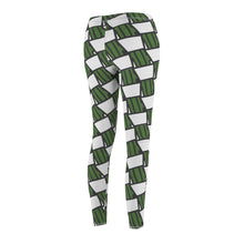 Load image into Gallery viewer, &quot;Quirky Cactus&quot; All-Over Checkered OG Cactus Pot Leggings