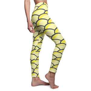 "Lemon Tiles" All-Over LemonLeggings