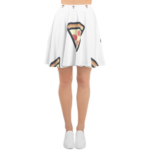 Load image into Gallery viewer, &quot;A Pizza That Snatch&quot; All-Over Large Polka Pizza Skater Skirt