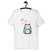 Load image into Gallery viewer, &quot;Cat Love&quot; Cat Hearts T-Shirt