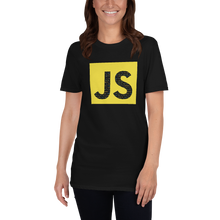 Load image into Gallery viewer, &quot;JS Hello World&quot; Programmer&#39;s T-Shirt