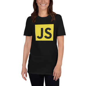 "JS Hello World" Programmer's T-Shirt