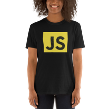 Load image into Gallery viewer, &quot;JS Hello World&quot; Programmer&#39;s T-Shirt