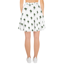 Load image into Gallery viewer, &quot;Quirky Cactus&quot; All-Over Polka OG Cactus Skater Skirt