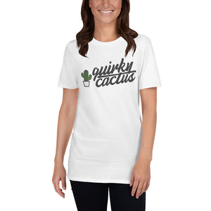 "Quirky Cactus" OG Cactus Text T-Shirt