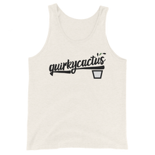 Load image into Gallery viewer, &quot;Quirky Cactus&quot; Cactus Pot Text Tank Top