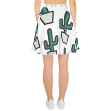 Load image into Gallery viewer, &quot;Always on Point&quot; All-Over Large Polka Tall Cactus Skater Skirt