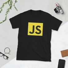 Load image into Gallery viewer, &quot;JS Hello World&quot; Programmer&#39;s T-Shirt