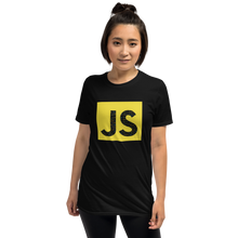 Load image into Gallery viewer, &quot;JS Hello World&quot; Programmer&#39;s T-Shirt