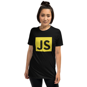 "JS Hello World" Programmer's T-Shirt